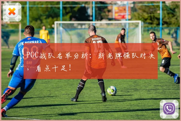 PGC战队名单分析:新老牌强队对决,看点十足!