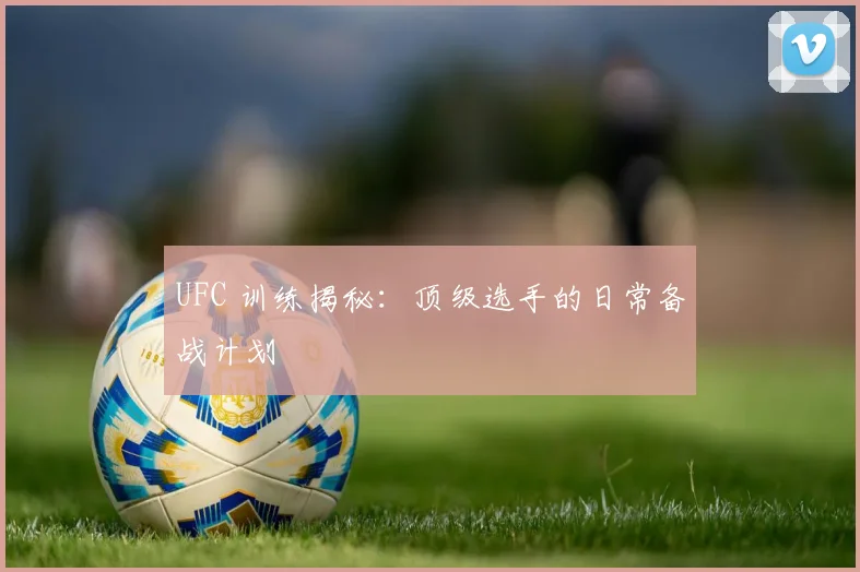 UFC 训练揭秘:顶级选手的日常备战计划